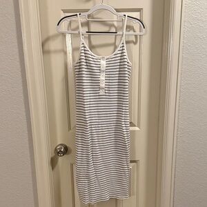 Striped Sleeveless Dress